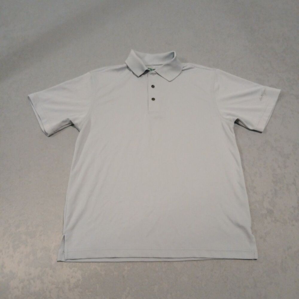 Ben Hogan Mens Polo Shirt Small 34/36 Gray Performance Golf Collection